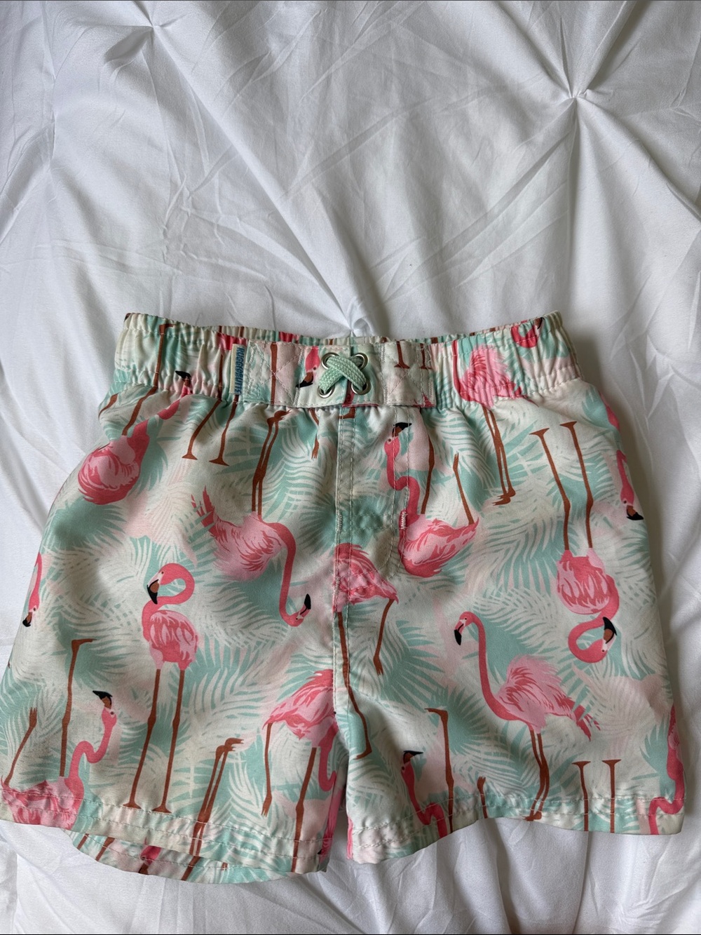Boys Flamingo Swim Trunks UPF50 (18-24mo) 🦩